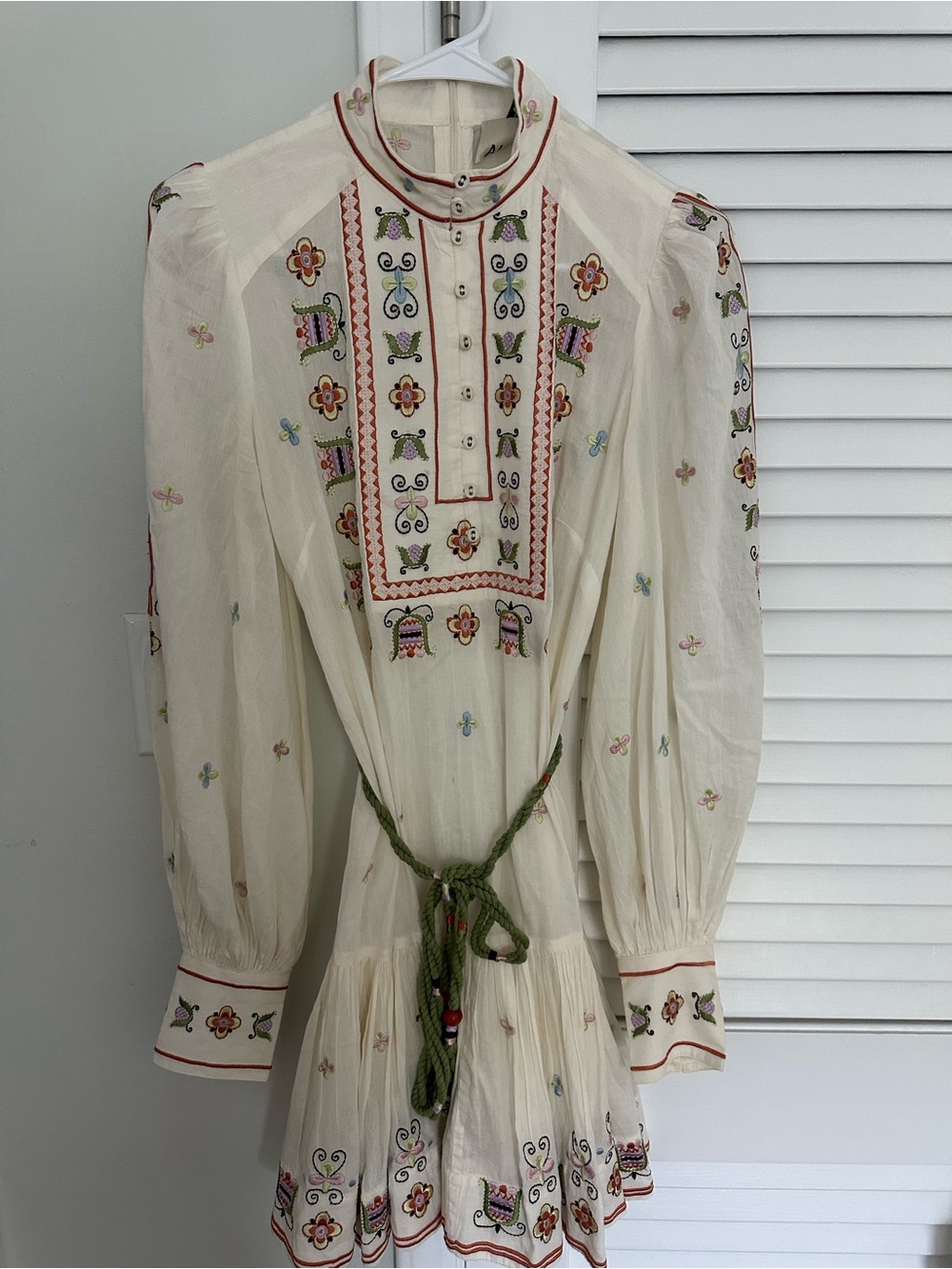 Alemais Lovella Mini Dress in Ivory